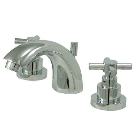 Kingston Brass Mini-Widespread Bathroom Faucet, Chrome KS2951EX